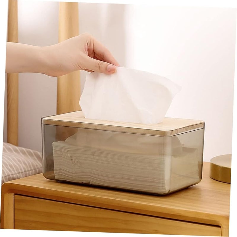 حافظة مناديل على الطراز الاسكندنافي صندوق مناديل زخرفي أبيض للمنزل - Image 3